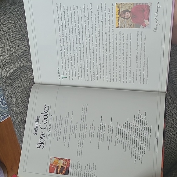 Southern Living Slow Cooker cookbook 123 recipes! hardback book Southern at Home - Picture 4 of 8
